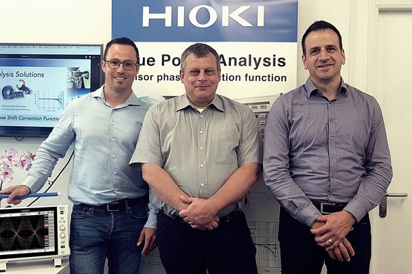 Silvan Christ, Ralf Peters und Pietro Bianco