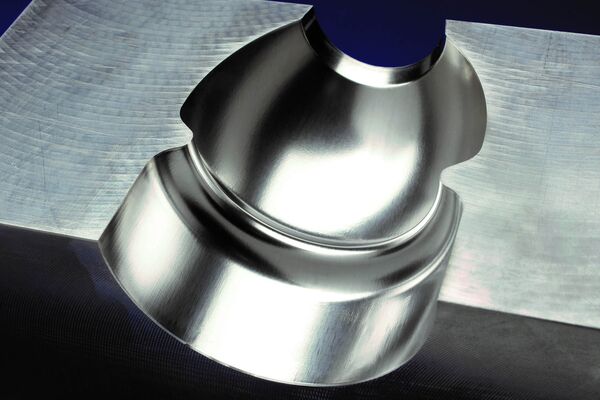 laserpoliertes Werkzeug.