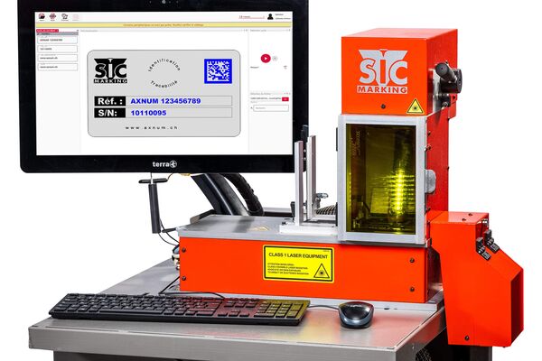 Typenschilder beschriften mit Tagmark Laser