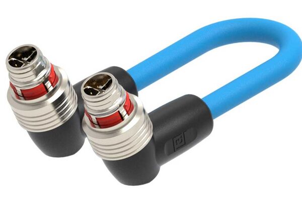 M12-Steckverbinder mit Push-Pull-Verriegelung nach IEC 61076-2-010