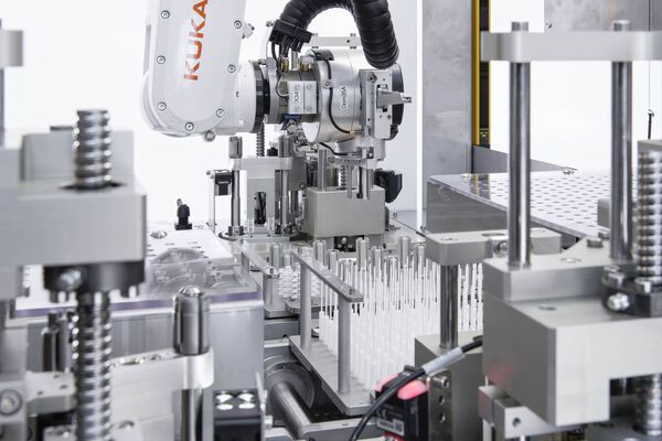 Automatisierte Montage für Endoskope