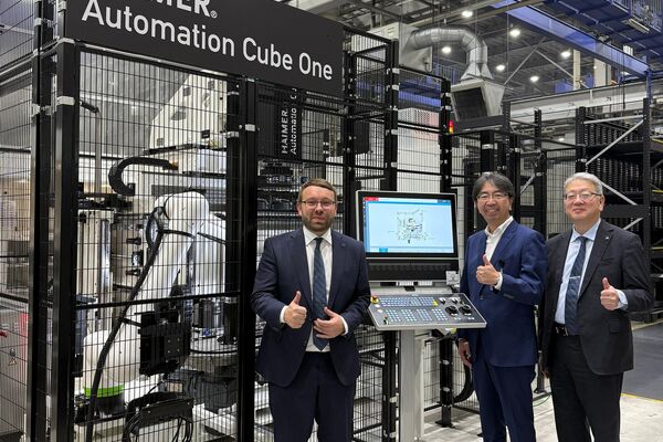 Haimer Automation Cube One am Produktionsstandort DMG MORI Iga