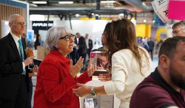 Bundesrätin Elisabeth Baume-Schneider eröffnete offiziell die Siams 2026. (Bild: Eugen Albisser)