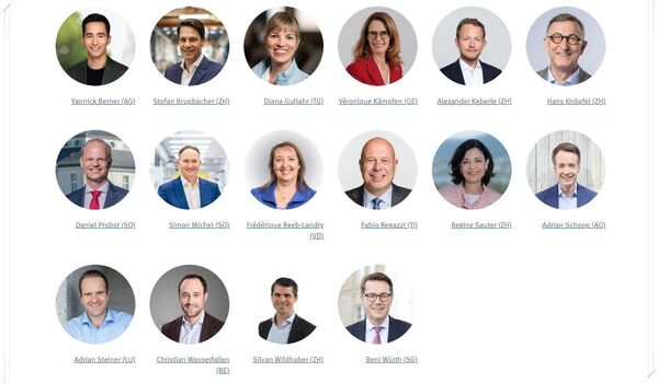 Erste Kandidierende des «Team Tech-Industrie».