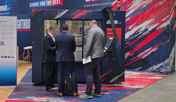 Wer an der GrindingHub 2026 am Agathon-Stand vorbeiging, sah als Erstes das Graffiti.