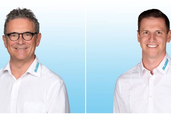 Bruno Senn und Sohn Marc Senn, Carl Geisser