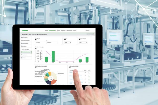 Schraubtechnik: User Interface Deprag Cockpit