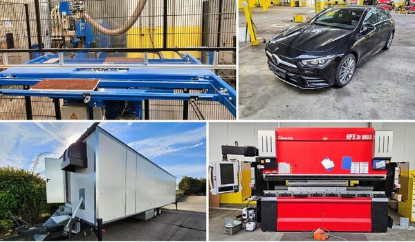 Im Rahmen der Insolvenzauktion eines Herstellers qualitativ hochwertiger, mobiler Hühnerställe werden am 21.11. rund 170 Metallbearbeitungsmaschinen versteigert.