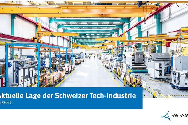 SwissMEM Pressekonferenz Halbjahreszahlen