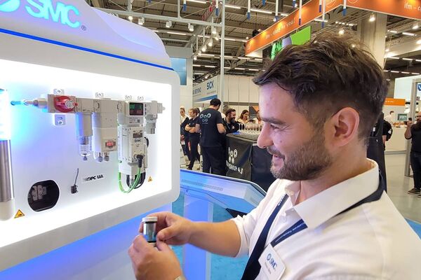 SMC-Stand auf der Sindex 2023