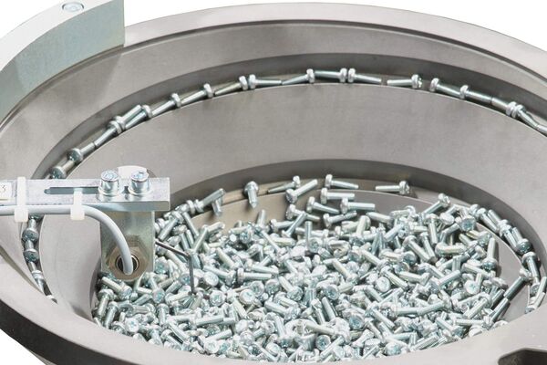 Zuführgerät: Vibrationswendelförderer "eacy feed"