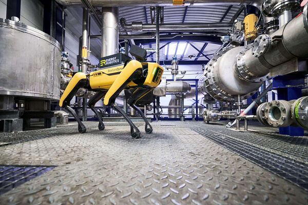 mobiler, autonomer Roboter Spot von Boston Dynamics mit Software von Energy Robotics