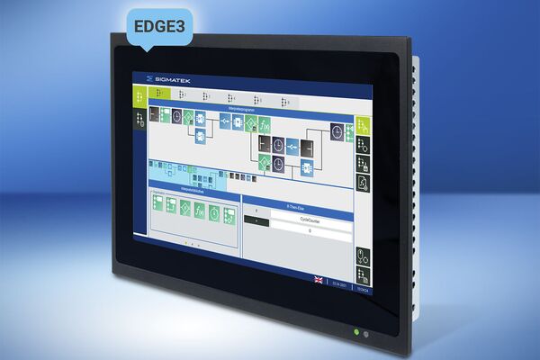 7-Zoll-Multitouchpanel ETT 764 von Sigmatek