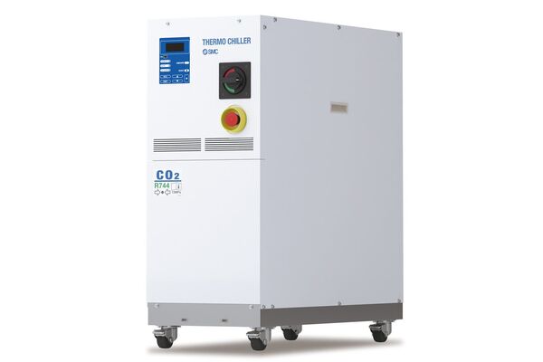 Kältemittel für Kühlanlagen: Kühlgerät von SMC ohne F-Gas (CO2 als Kältemittel) – HRZC-Serie