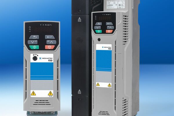 Die neuen FDD 3000-Niederspannungsumrichter von Sigmatek