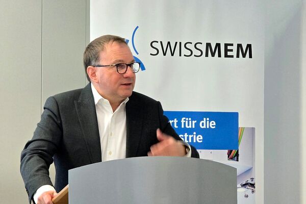 Swissmem-Präsident Martin Hirzel: «Für Unternehmen ist dieses Umfeld ein Albtraum.»