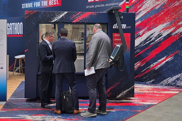 Wer an der GrindingHub 2026 am Agathon-Stand vorbeiging, sah als Erstes das Graffiti.
