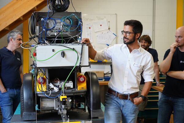 Firmennetzwerk Autonome Systeme mit Bodenkontakt - Kickoff-Meeting bei Kyburz