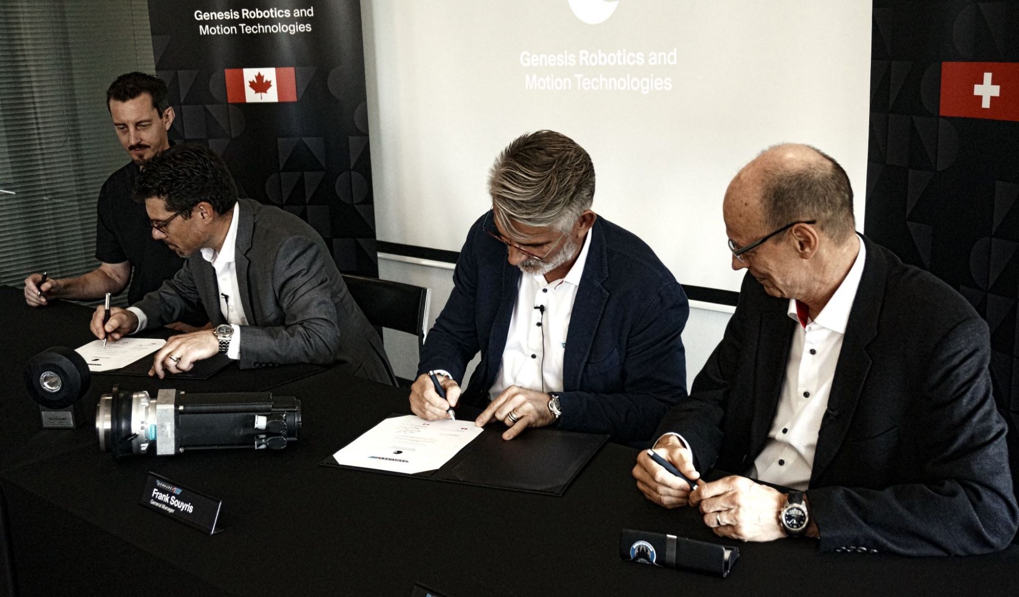 Vertragsunterschrift