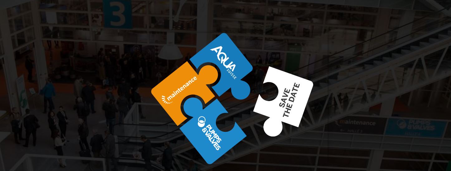 Logo Easyfairs Messen Maintanence, Pumps & Valves, Aqua Suisse