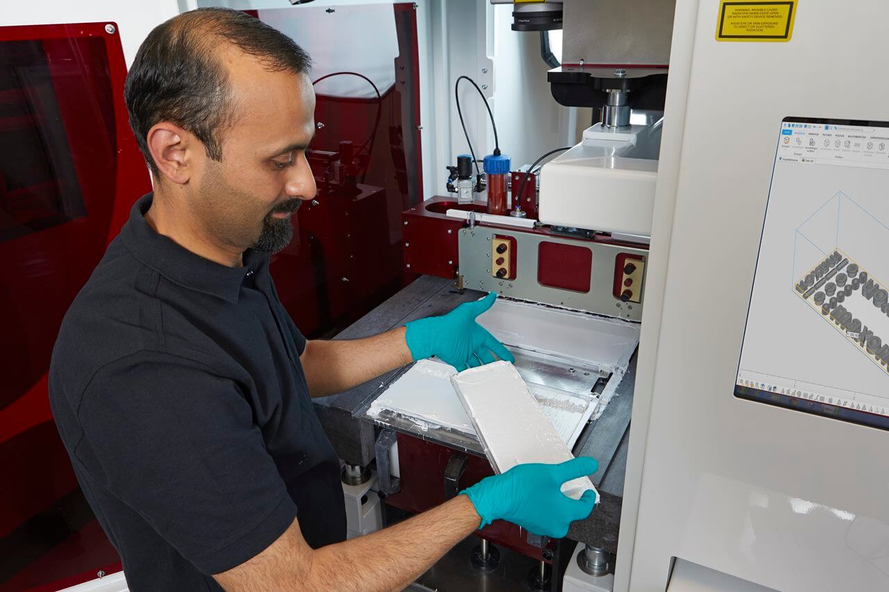 3D-Drucker von 3DCeram: Keramikdruck