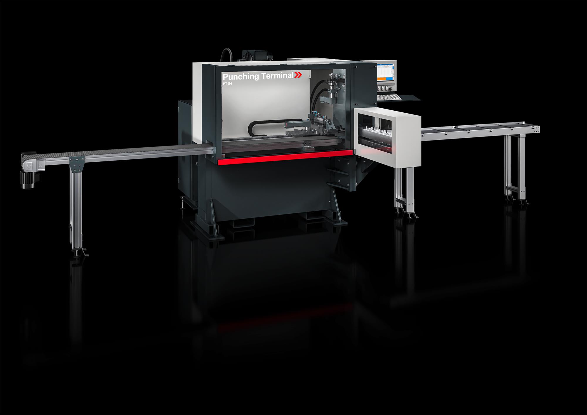 Neues Punching Terminal PT S4 von Rittal Automation Systems zur smarten Bearbeitung von Stromschienen