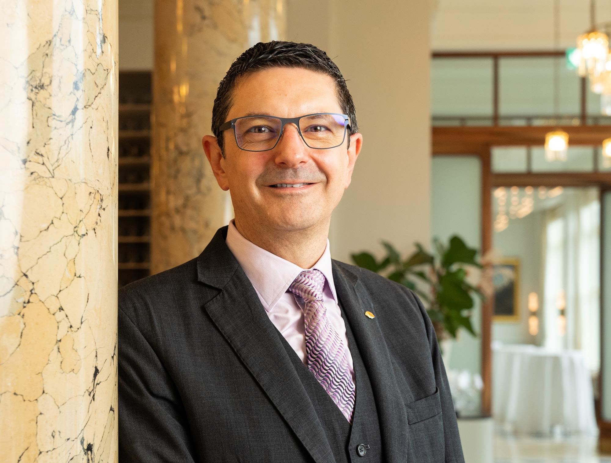 Christian Wildhaber, General Manager Mandarin Oriental Palace Hotel