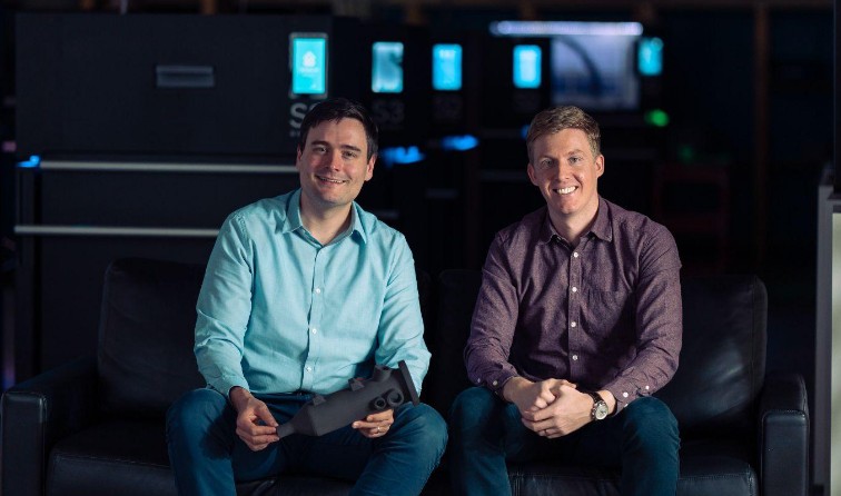 Dominik Solenicki (Co-Founder & CEO, Sintratec), Christian von Burg (Co-Founder & CTO Sintratec)