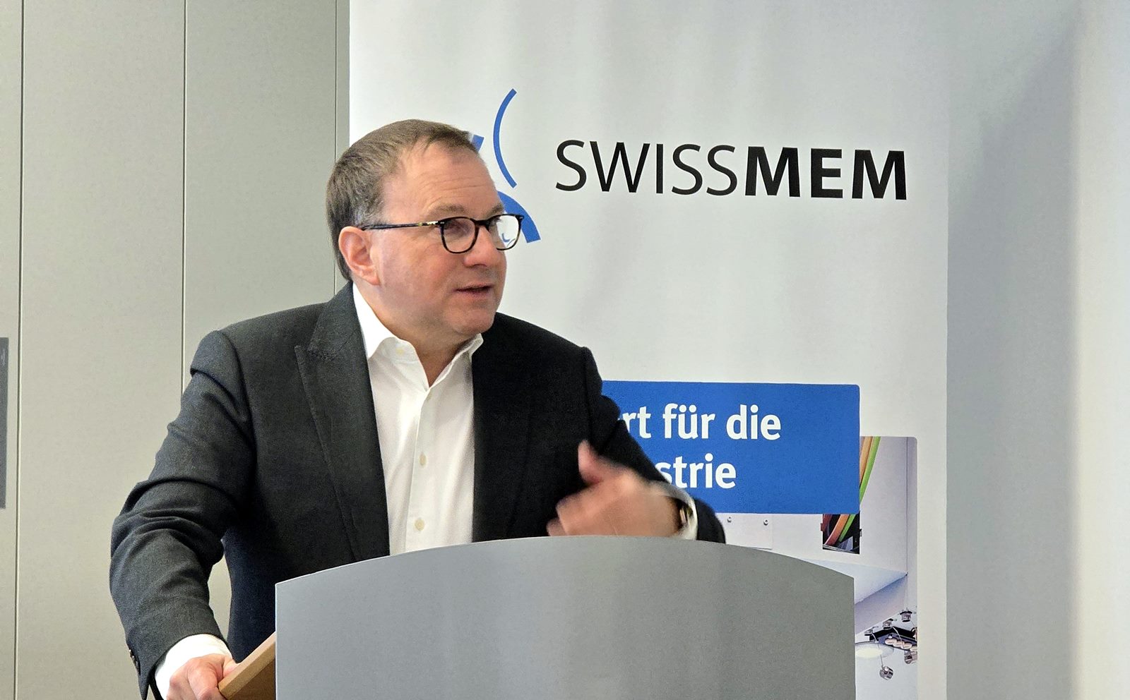 Swissmem-Präsident Martin Hirzel: «Für Unternehmen ist dieses Umfeld ein Albtraum.»