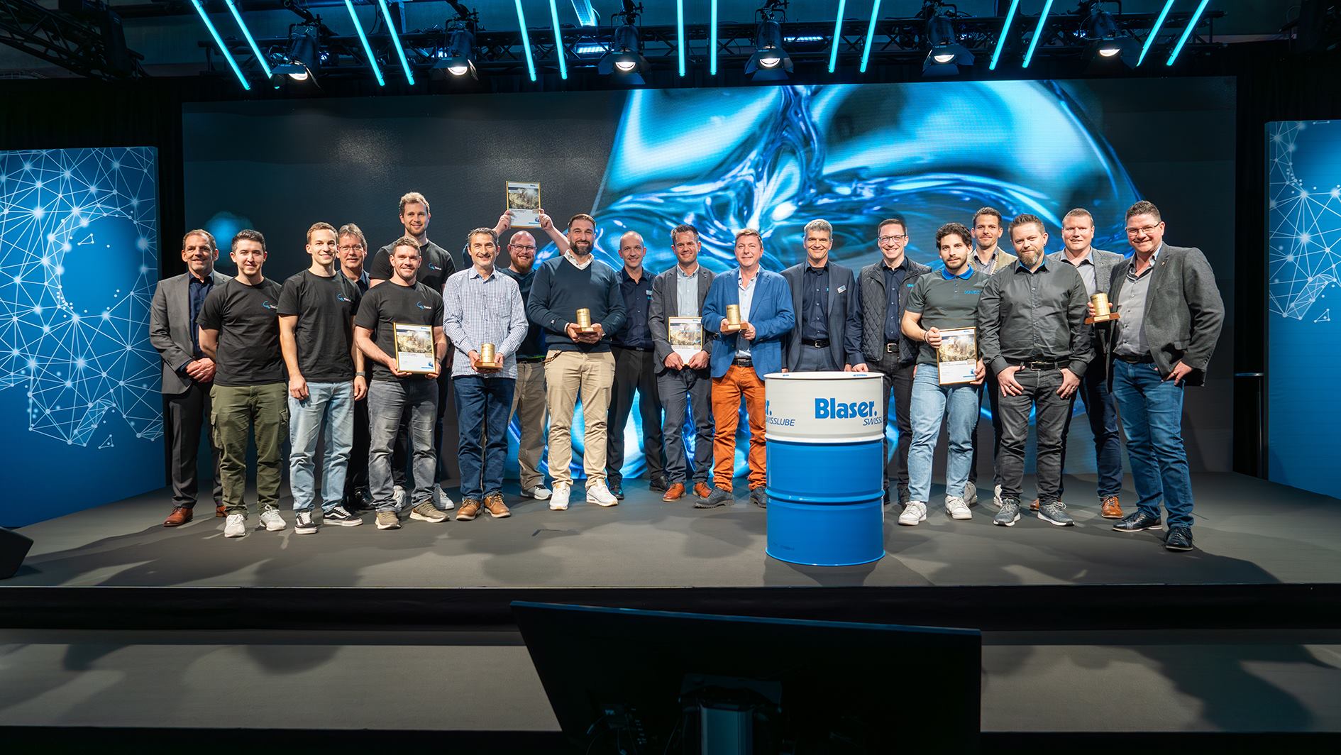 Die feierliche Überreichung der Golden Drums 2025 fand im Rahmen der Innoteq in Bern statt