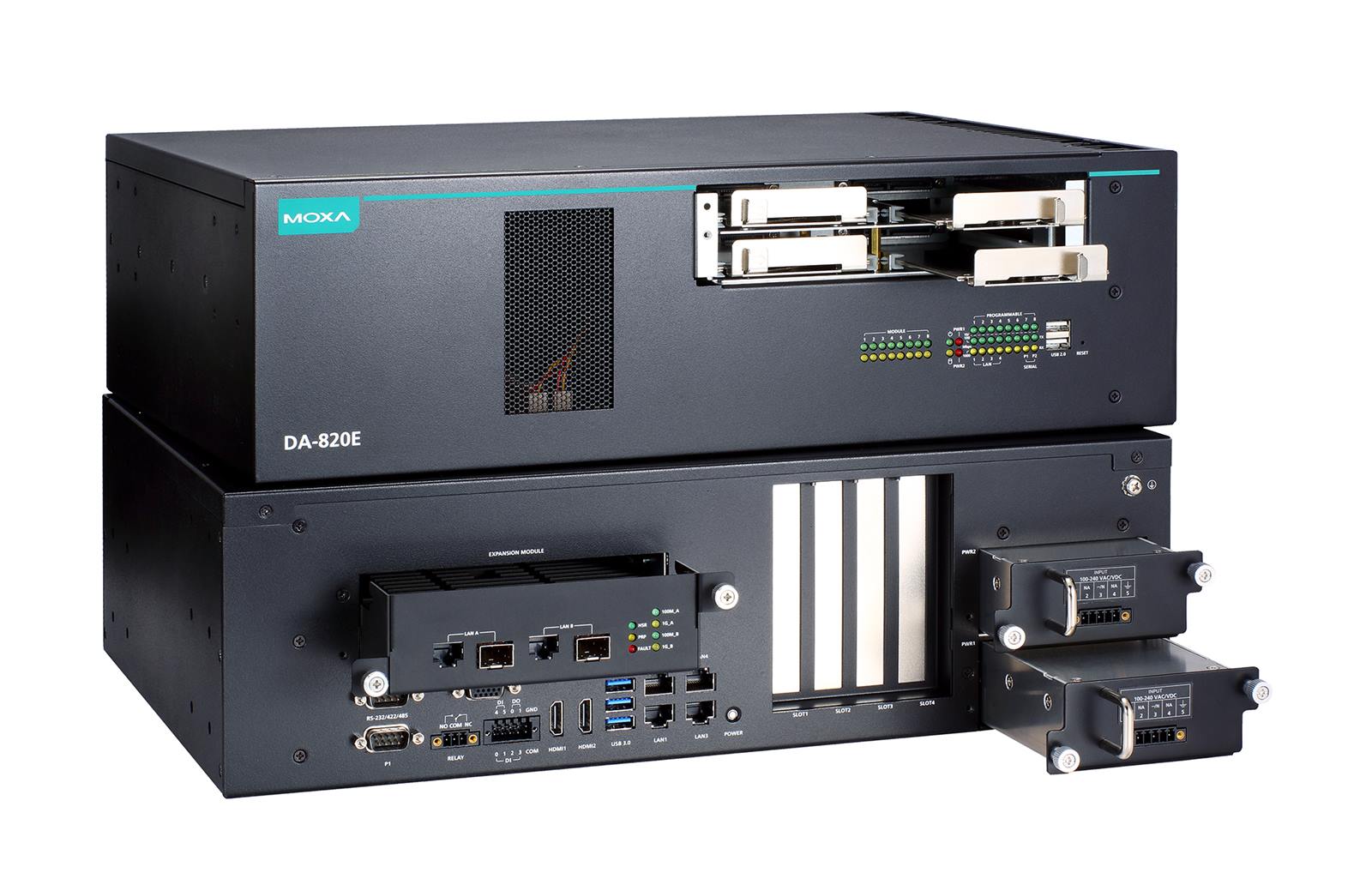 Moxa präsentiert mit dem DA-820E einen Industriecomputer