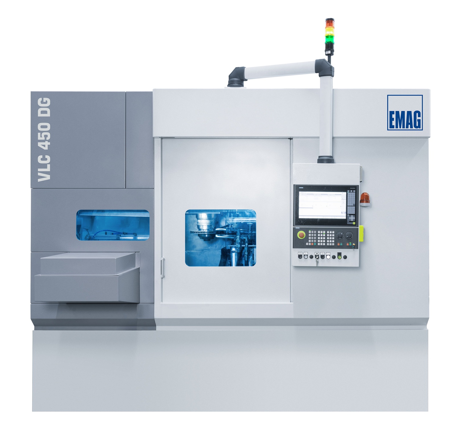Die VLC 450 DG von EMAG für Bremsscheibenbearbeitung