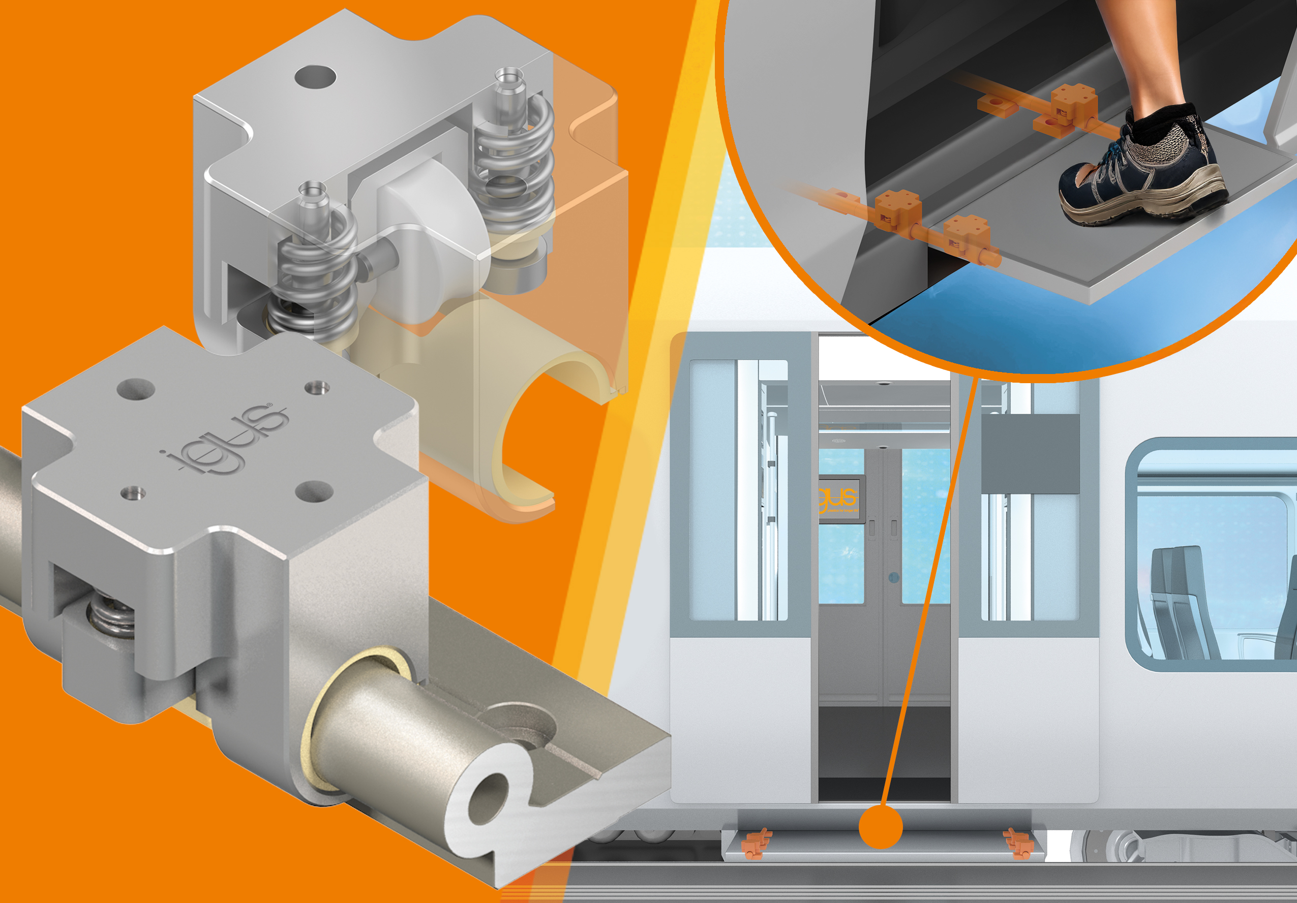 Das schmierfreie und verschleissfeste Hybrid-Rollenlager
