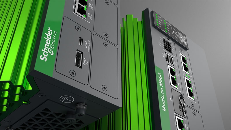 Modicon M660: Ein leistungsstarker IPC Motion Controller, der Positionierung, Sicherheit und Edge Computing in einem Gerät vereint