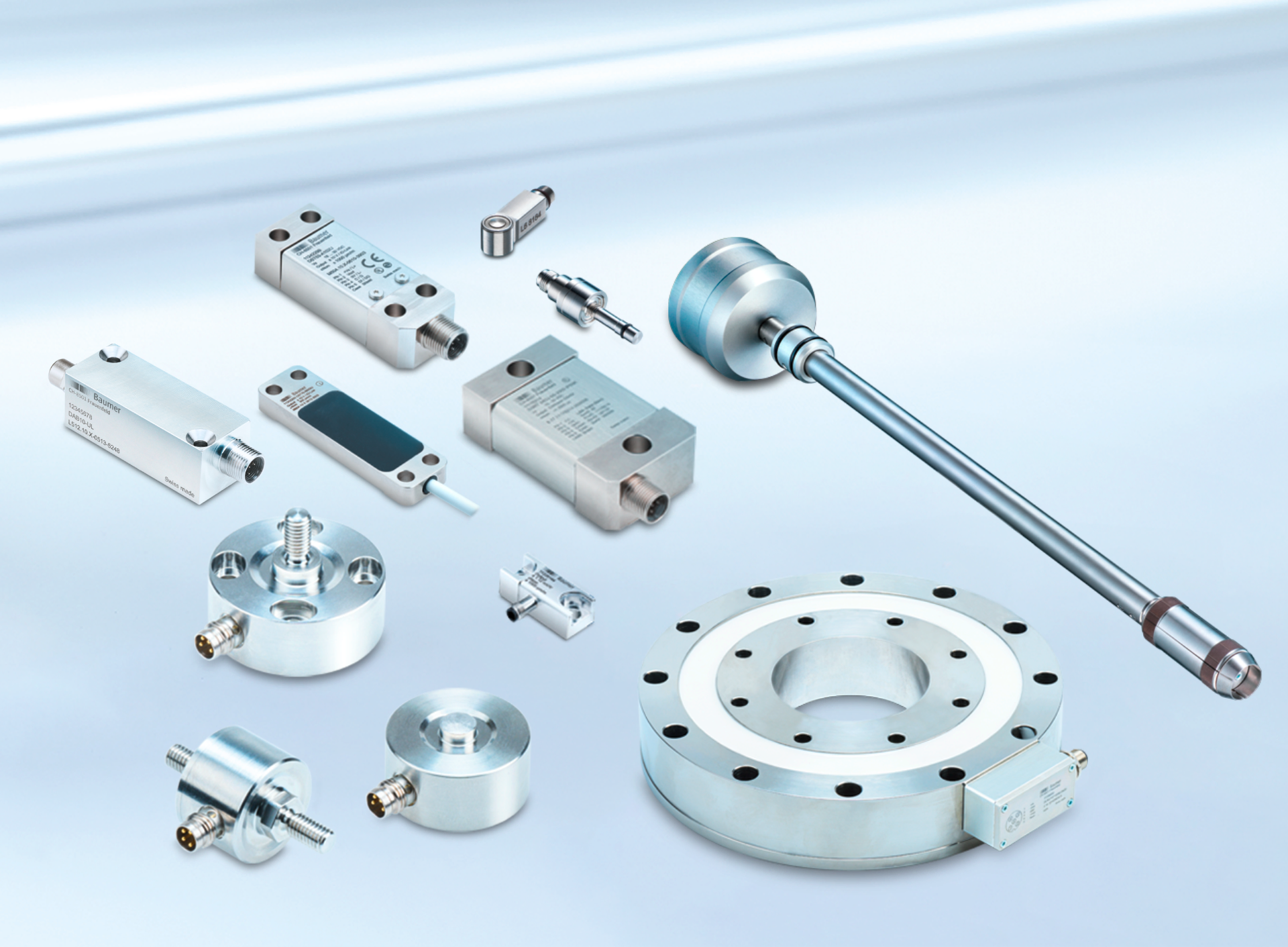 Baumer baut sein Angebot an hochpräziser Kraft- und Dehnungssensorik aus