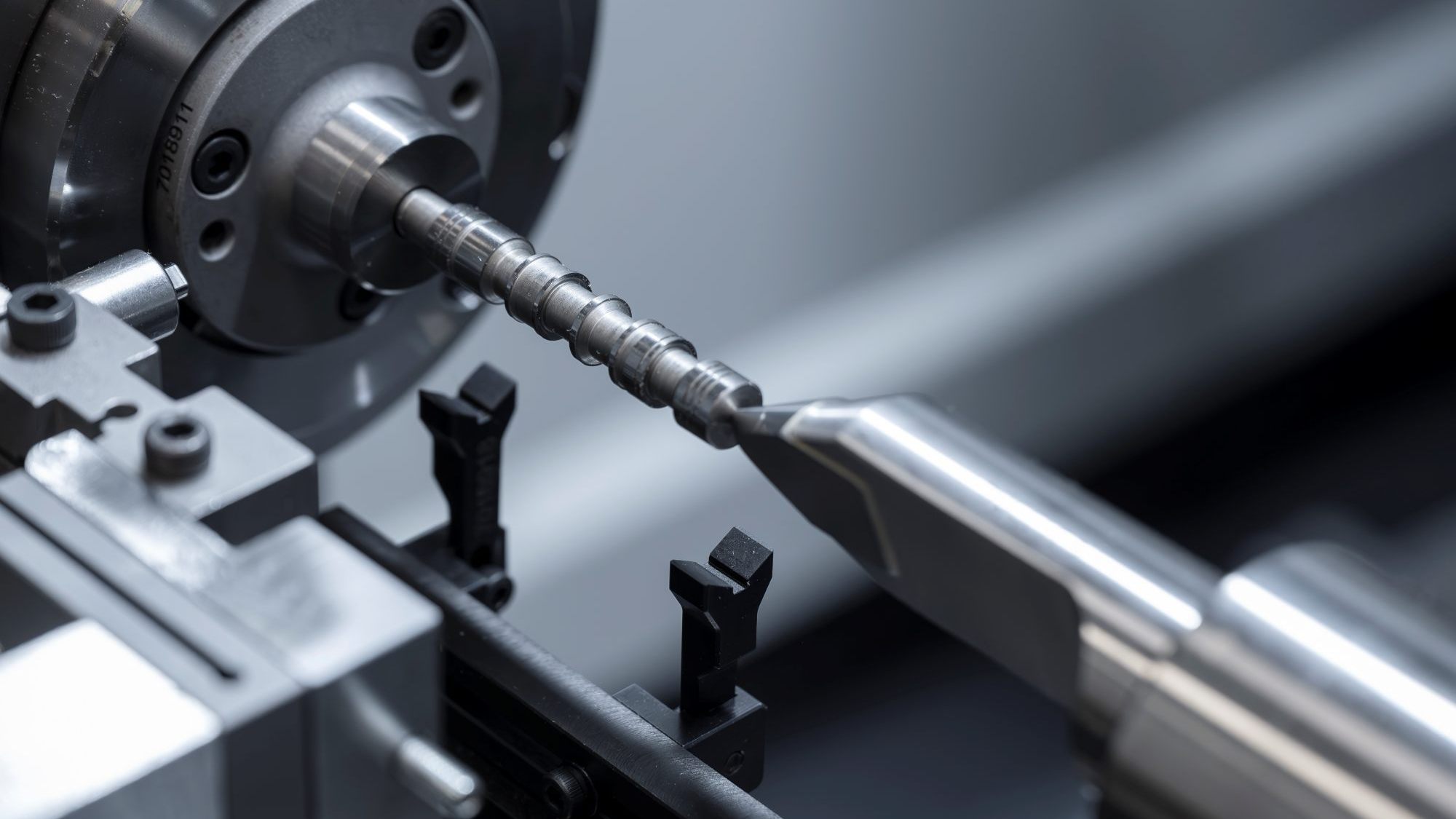 Beim Rundschleifen wird mit einer rotierenden Schleifscheibe Material abgetragen, um präzise Durchmesser, Oberflächenqualitäten und Rundheiten zu erzielen.