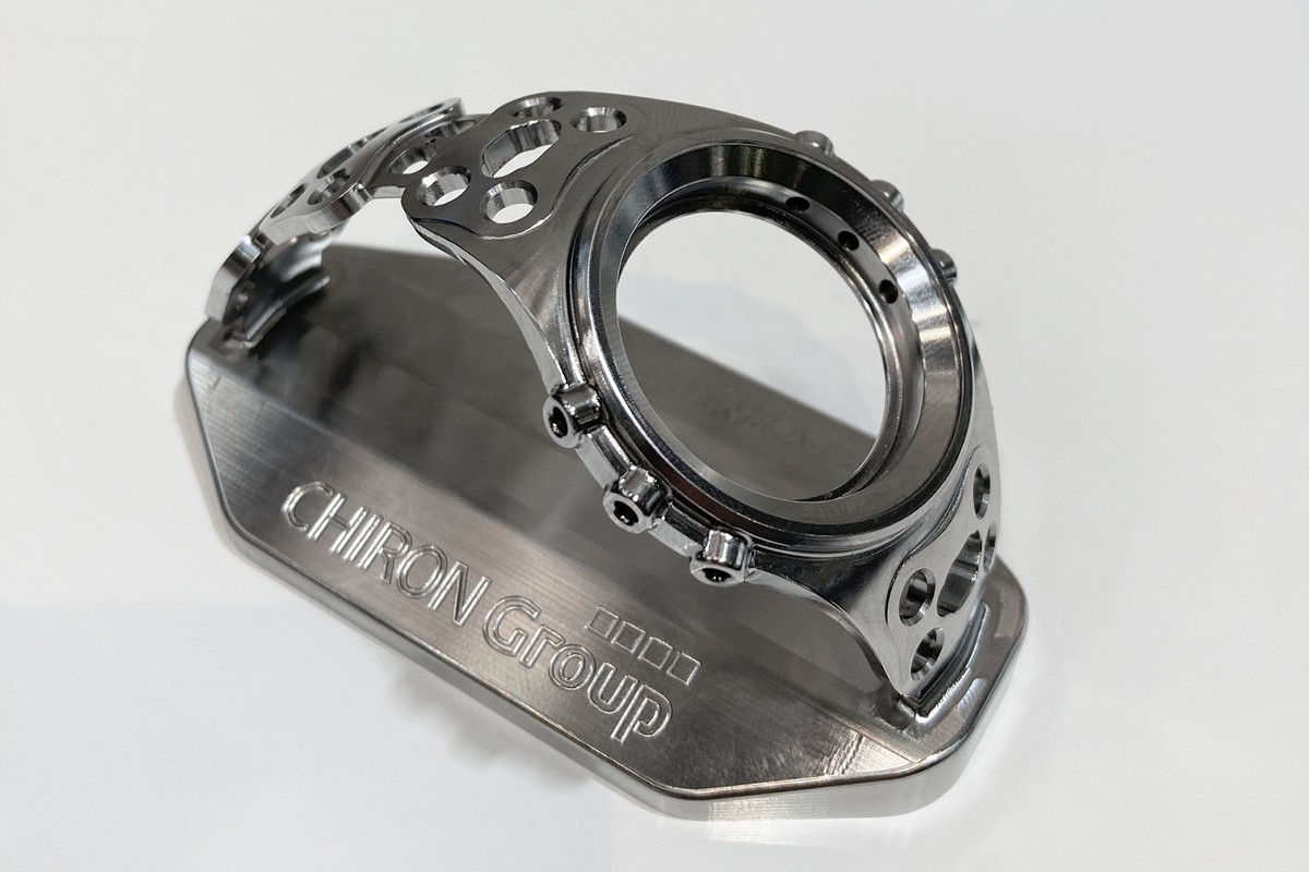 Präzisionsbearbeitung einer „Bone Watch“