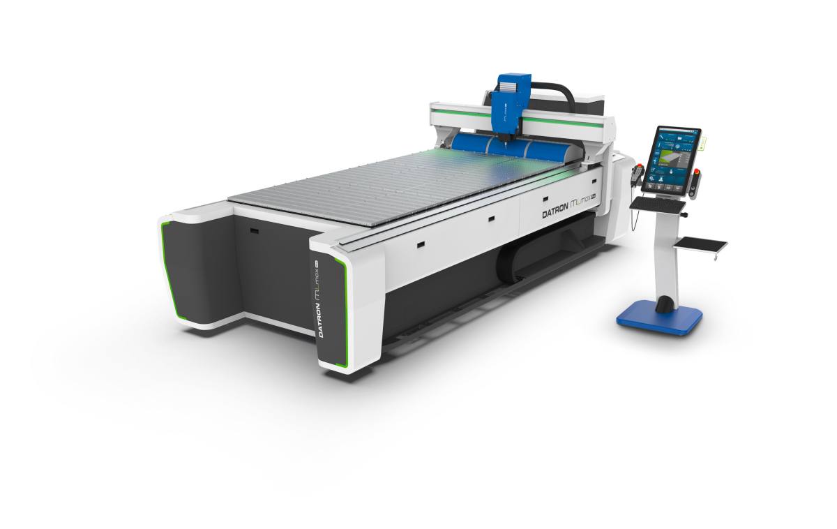 Die MLmax Pro mit einem Bearbeitungsraum von 1500 × 3000 mm Die MLmax Pro mit einem Bearbeitungsraum von 1500 × 3000 mm