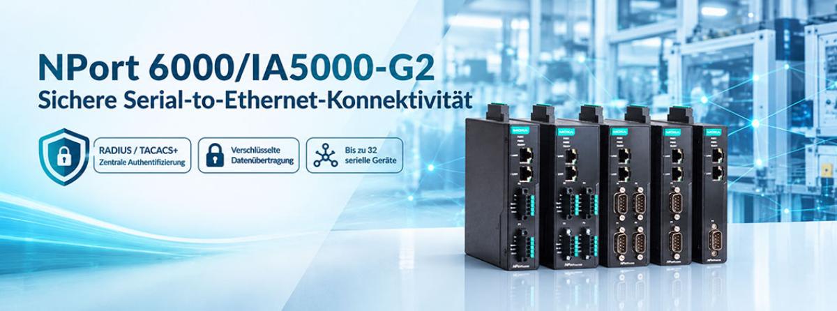 Moxa NPort Device Server der Serie G2