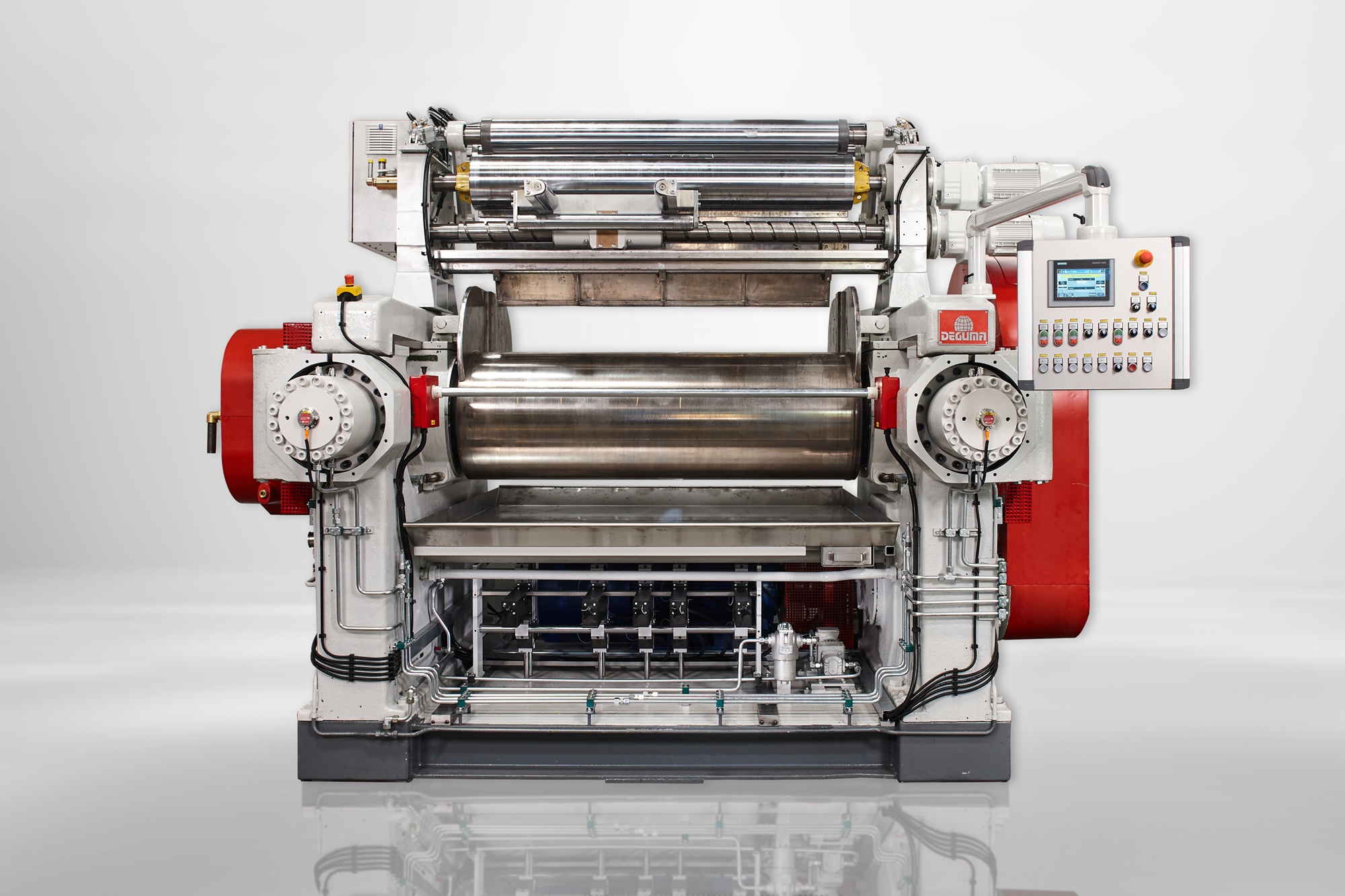 Ein Walzwerk nach der Überholung durch Deguma