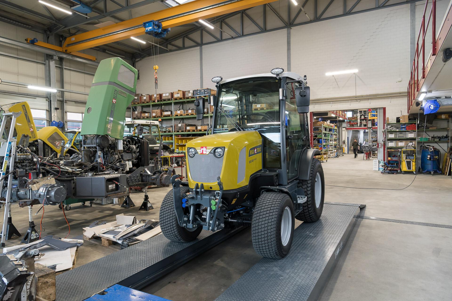 Der SKE 40 e-direct: Leise, emissionsfrei und 2026 mit dem Watt d'Or des Bundesamtes für Energie ausgezeichnet. (Bild: Michael Donadel)