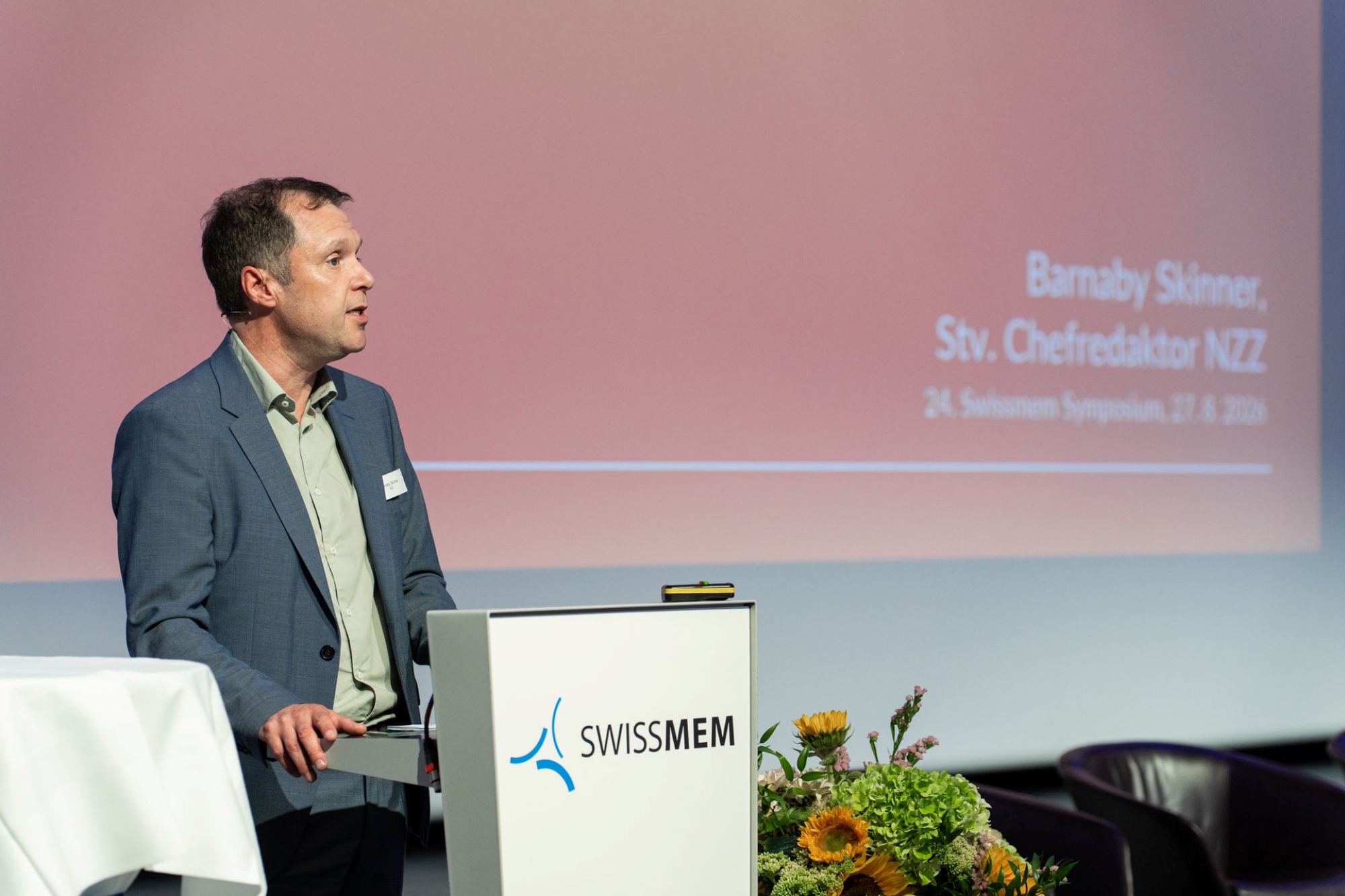 Barnaby Skinner, stv. Chefredaktor der NZZ