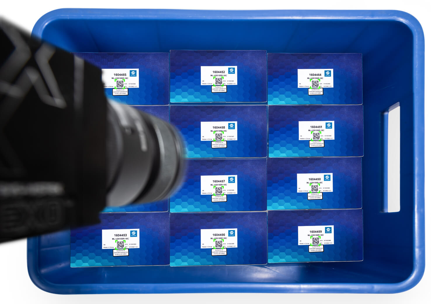 Miniaturcode erfassen