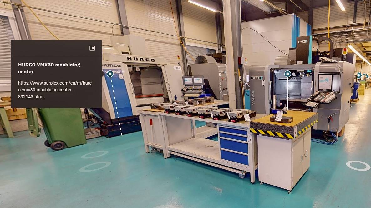 Überblick der Maschinen-Highlights der Auktion: Diese und weitere hochwertige Metallbearbeitungsmaschinen stehen für neue Einsätze bereit. (Bild: Surplex)