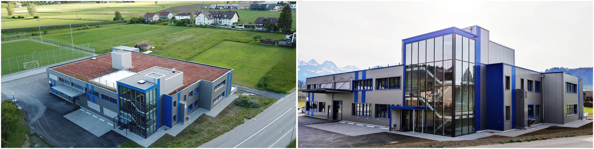 Neues Gebäude der Firma Telma