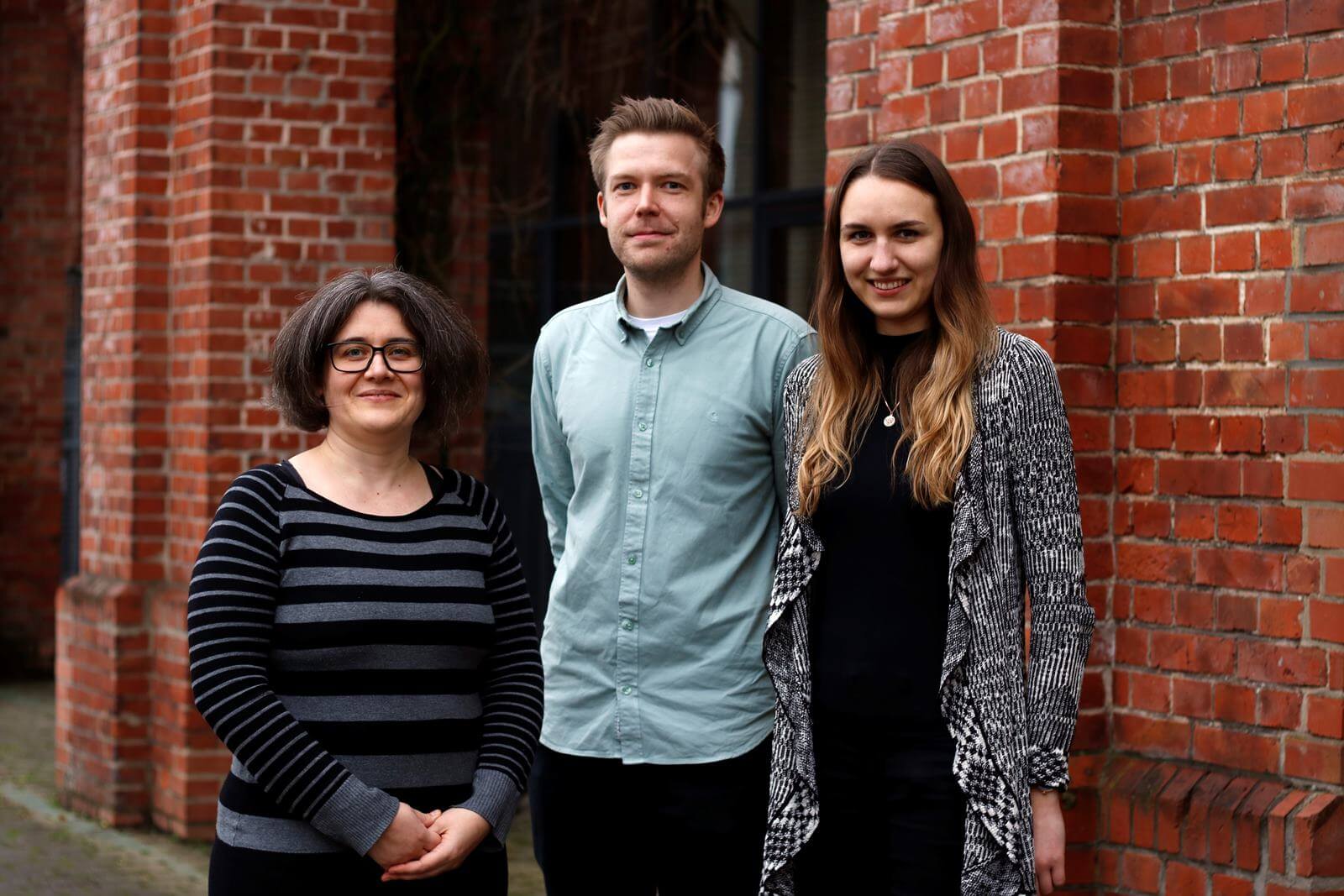 Klara Wiegel, André Schlink und Elisabeth Eckel.
